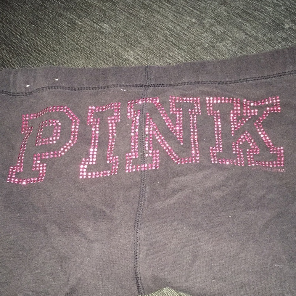 PINK sweatpants.